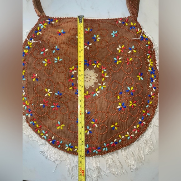 Vintage boho‎ Beaded Purse - Picture 10 of 12